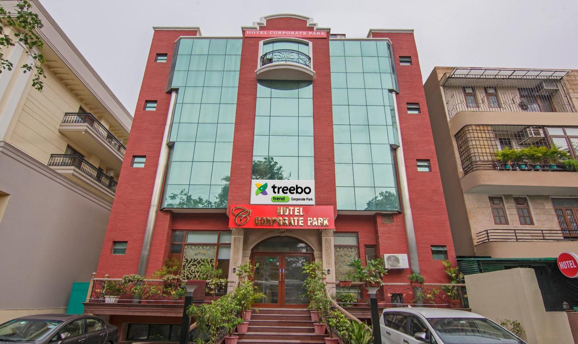 Treebo Corporate Park Hotel New Delhi Eksteriør billede
